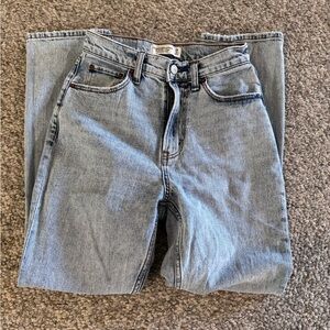 90s slim straight ultra high rise